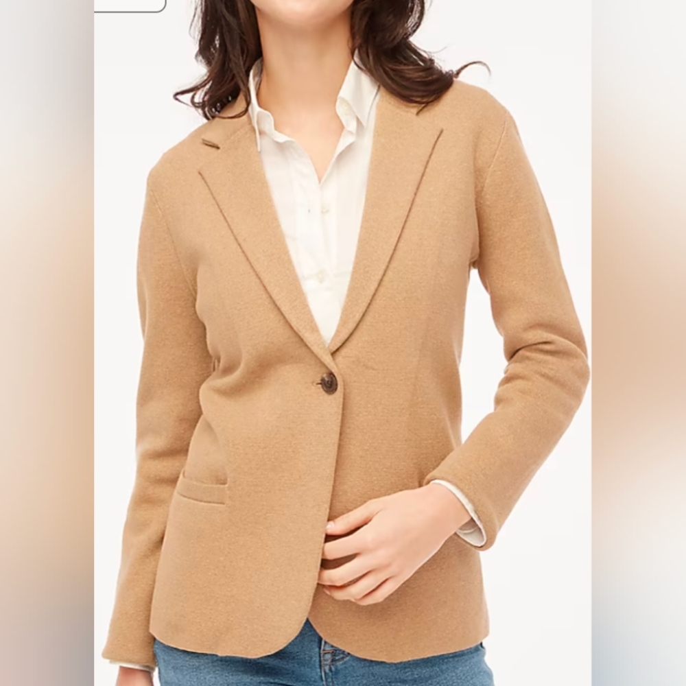 J. Crew Classic Camel Blazer